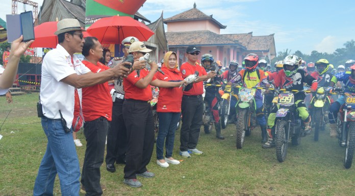 Wakapolres Tulang Bawang : Ribuan Peserta Ikuti Cakat Adventure Trail