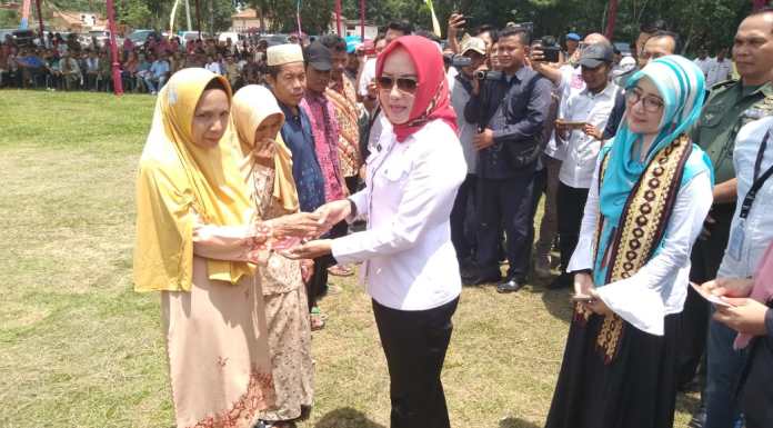Winarti Launcing Program Bedah Rumah Dan Bantuan Stimulan Perumahan Swadaya 2019