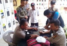 Ur Dokkes Bag Sumda Polres Tulang Bawang Periksa Puluhan Petugas