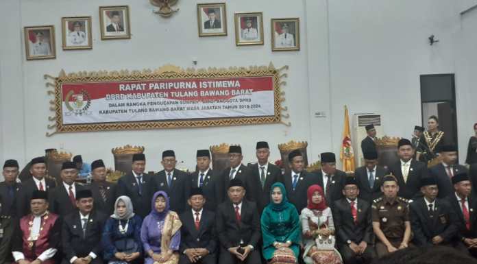 Anggota DPRD Tubaba Resmi Dilantik