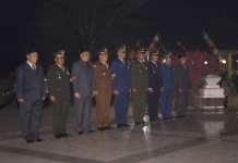 Apel Renungan Suci di Taman Makan Pahlawan Tanda Hormat Terima Kasih Atas Jasa para pahlawan