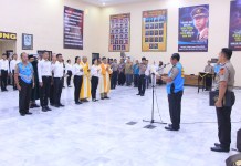 Wakapolda Lampung Pimpin Penandatanganan Pakta Integritas Wujudkan Polri Profesional, Modern dan Terpercaya