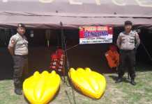 Siaga Bencana, Polres Lampung Utara Dirikan Posko