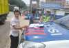 Satlantas Polres Tulang Bawang Kembali Gelar Razia di Pasar Unit 2, Ini Hasilnya