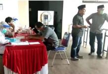 Menghadapi New Normal Anggota DPRD Kota Metro Lakukan Rapid Test