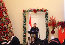 Pjs Gubernur Agus Fatoni Lantik Pengurus Syiar Muslimah Indonesia (SMAI) Sulut Periode 2020-2023, Ini Harapannya