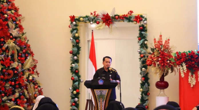 Pjs Gubernur Agus Fatoni Lantik Pengurus Syiar Muslimah Indonesia (SMAI) Sulut Periode 2020-2023, Ini Harapannya