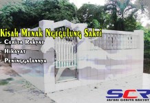 Burung Pun Enggan Hinggap dan Melintas Diatas Makom Menak Ngegulung Sakti