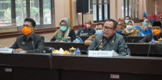 Sulpakar Sampaikan Rancangan KUA-PPAS APBD 2021 Secara Virtual