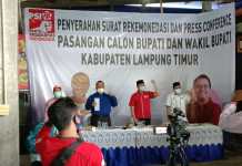 Partai Solidaritas Indonesia (PSI) Berikan Dukungan Kepada Pasangan Calon “Yusran – Beni”.