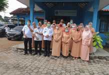 Dalam Rangka Berikan Arahan Pelaksanaan Tugas,BNN Provinsi Lampung Kunjungi BNN Kota Metro