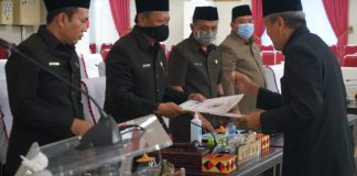 Rapat Paripurna, KUPA-PPAS Perubahan APBD 2020 Disepakati Bersama