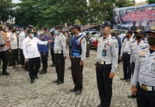 Bersama TNI – Polri, Pemkab Lamsel Gelar Apel Kesiapsiagaan Bencana Tahun 2020