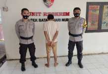 Bobol Gudang Beras, Seorang Pemuda Di Amankan Polsek Batanghari Nuban.