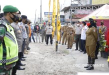 Bupati Winarti Tinjau Kesiapan Posko Check Point Jelang Arus Mudik