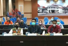 Pemkab Lamsel Mengikuti Rakor Terkait Evaluasi Pelaksanaan PPKM Secara Virtual