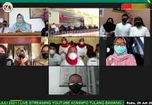 Dinas Komunikasi Dan Informatika Kabupaten Tulang Bawang Ikuti Doa Bersama