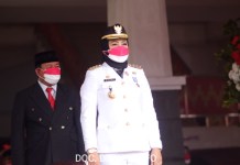 Upacara HUT RI Ke 76 Di Pimpin Langsung Bupati Tulang Bawang Winarti