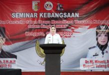 Wakil Ketua MPR RI isi Seminar Kebangsaan Di Kabupaten Tulang Bawang