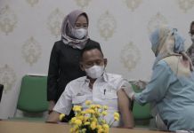 Wabup Pringsewu Ajak Masyarakat Lakukan Vaksinasi Booster