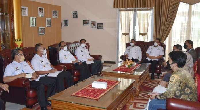 Percepat Smart City, Pemkot Metro Terima Audiensi PT Telkom Lampung