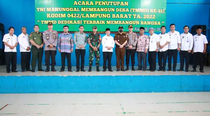 Pelaksanaan TMMD Ke-113 Dandim 0422/LB Sebut Pelaksanaan Kali Ini Banyak Tantangan