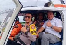 Kapolres Lampung Barat Dampingi Dansat Brimob Polda Lampung Hadiri Penutupan WSL Krui Pro Pesisir Barat Tahun 2022