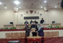 Rapat Paripurna DPRD Kabupaten Tulang Bawang Tentang Pertanggungjawaban Anggaran APBD 2021