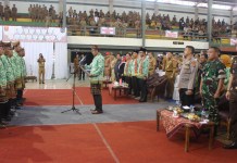 Pengurus (APDESI) Kabupaten Lampung Barat Resmi di Lantik