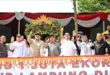 Gubernur Lampung, Tebar Benih Ikan Endemik di Sungai Way Cakat Nyenyek