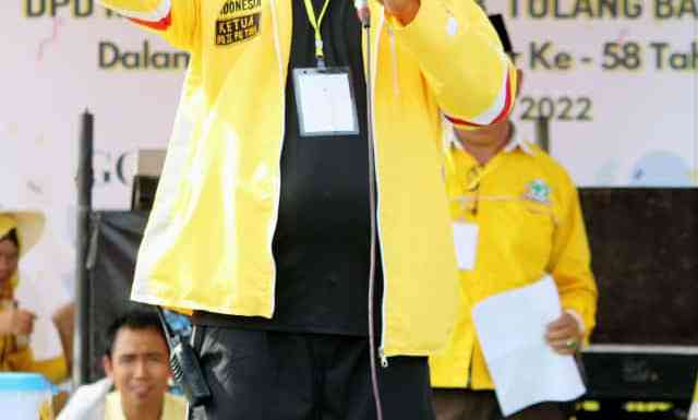 DPD II Partai Golkar Tuba Sukses Gelar Jalan Sehat