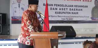 Pemkab Kaur Sosialisasi Penatausahaan Dengan Aplikasi FMSI