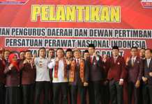 DPPD PPNI Kabupaten Lampung Barat Periode 2022-2027 Resmi di Lantik