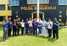 Serikat Pers Republik Indonesia Adakan Audensi Ke Polda Bengkulu