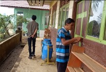 Nyaris Roboh Gedung RKB SDN 1 Sukamaju Masih Berdindingkan Papan, Komite Minta Pemerintah untuk Dibangun Kembali