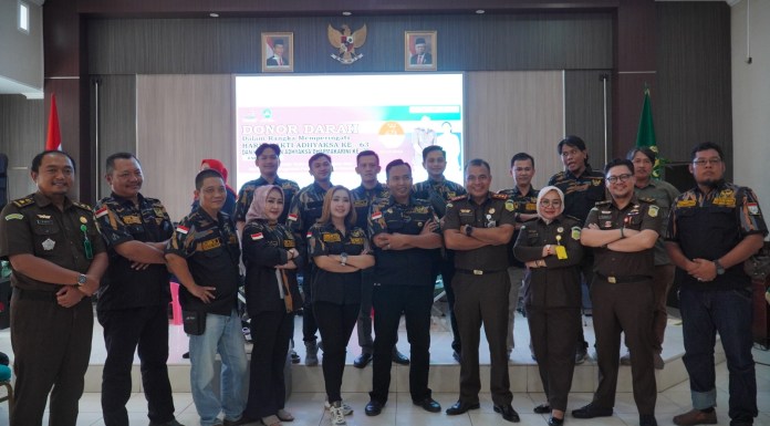 Gelar Donor Darah, Kejari Tuba Di Apresiasi Ormas Pekat IB