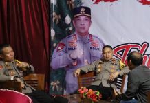 Kapolres Mesuji AKBP Ade Hermanto Pastikan keamanan dalam pelaksanaan Ibadah Malam Natal 2023