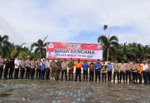 Antisipasi Bencana Alam, Polres Mesuji Gelar Apel Bersama