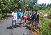 Desa Sukarami 2 Gotong Royong Bersihkan TPU Menjelang Ramadhan
