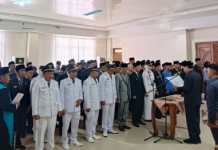 Pembaruan Struktural di Pemkab Kaur, 75 Pejabat Eselon Resmi Di Lantik