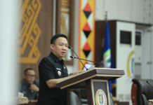 Perdana Ikuti Rapat Paripurna DPRD Pringsewu, Pj Bupati Marindo Kurniawan Sampaikan LKPJ Kepala Daerah 2023