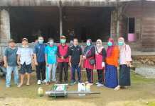 Untuk Mencegah DBD Pemdes Pagar Alam Gelar Penyemprotan Foging