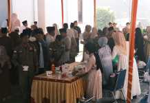 Open House Idul Fitri, Silaturahmi Bupati Kaur dengan Masyarakat